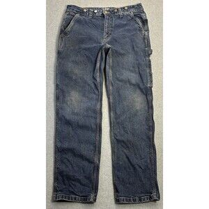 Lee Workwear Carpenter Jeans Men’s 34x32 Blue Utility Denim Work Pants